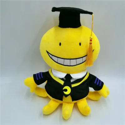 Cute Octopus doll Korosensei Koro Sensei Teacher Plush Stuffed Toys Cartoon Animals Dolls Graduate Kids Assassination 1 - Assassination Classroom Store