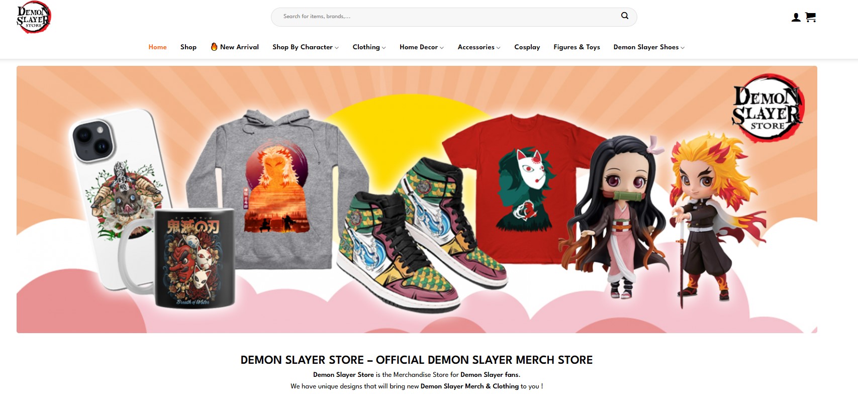 demonslayer.store - Assassination Classroom Store